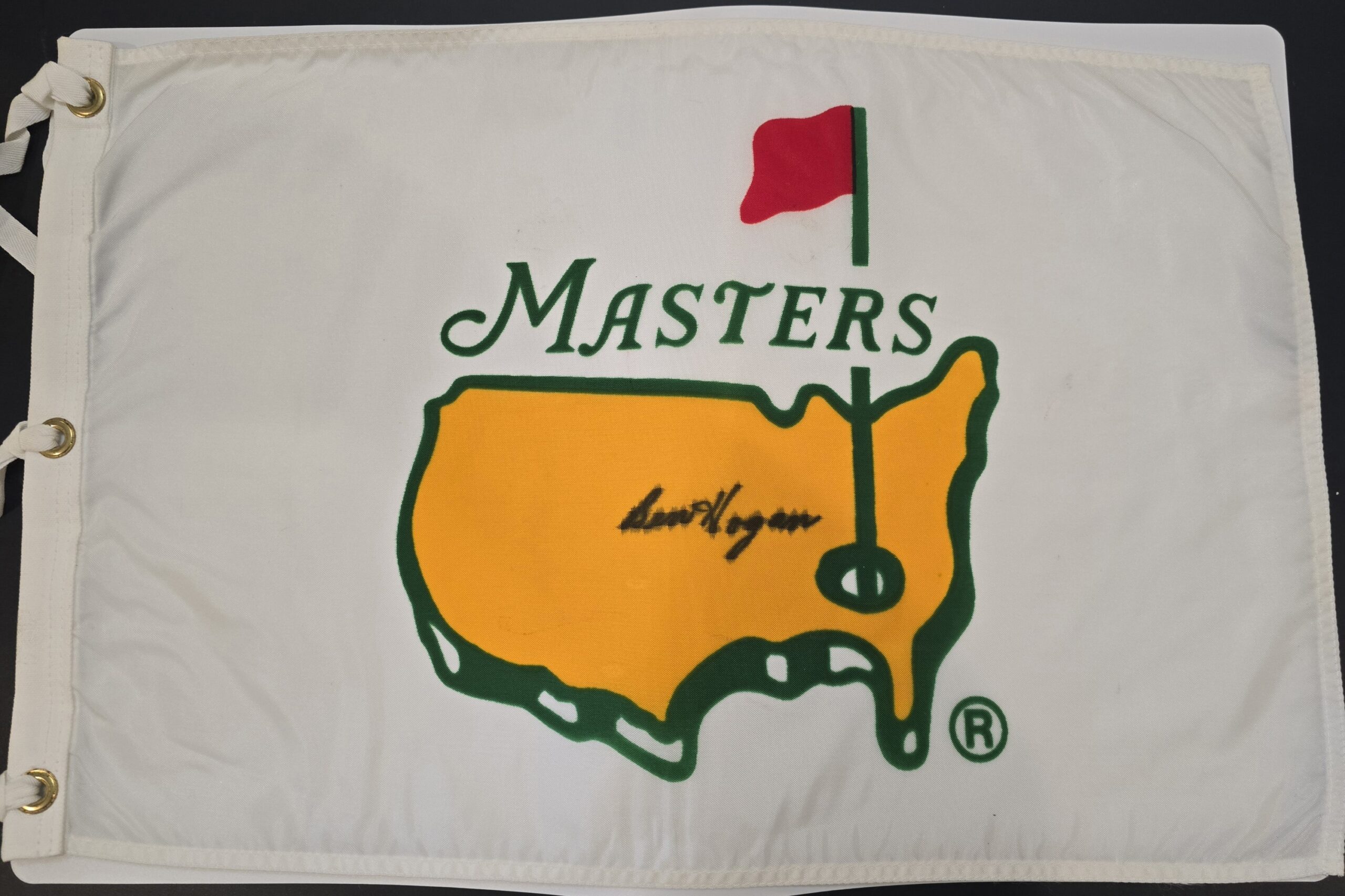 Masters Single Signed Flags - Mastersflags.com
